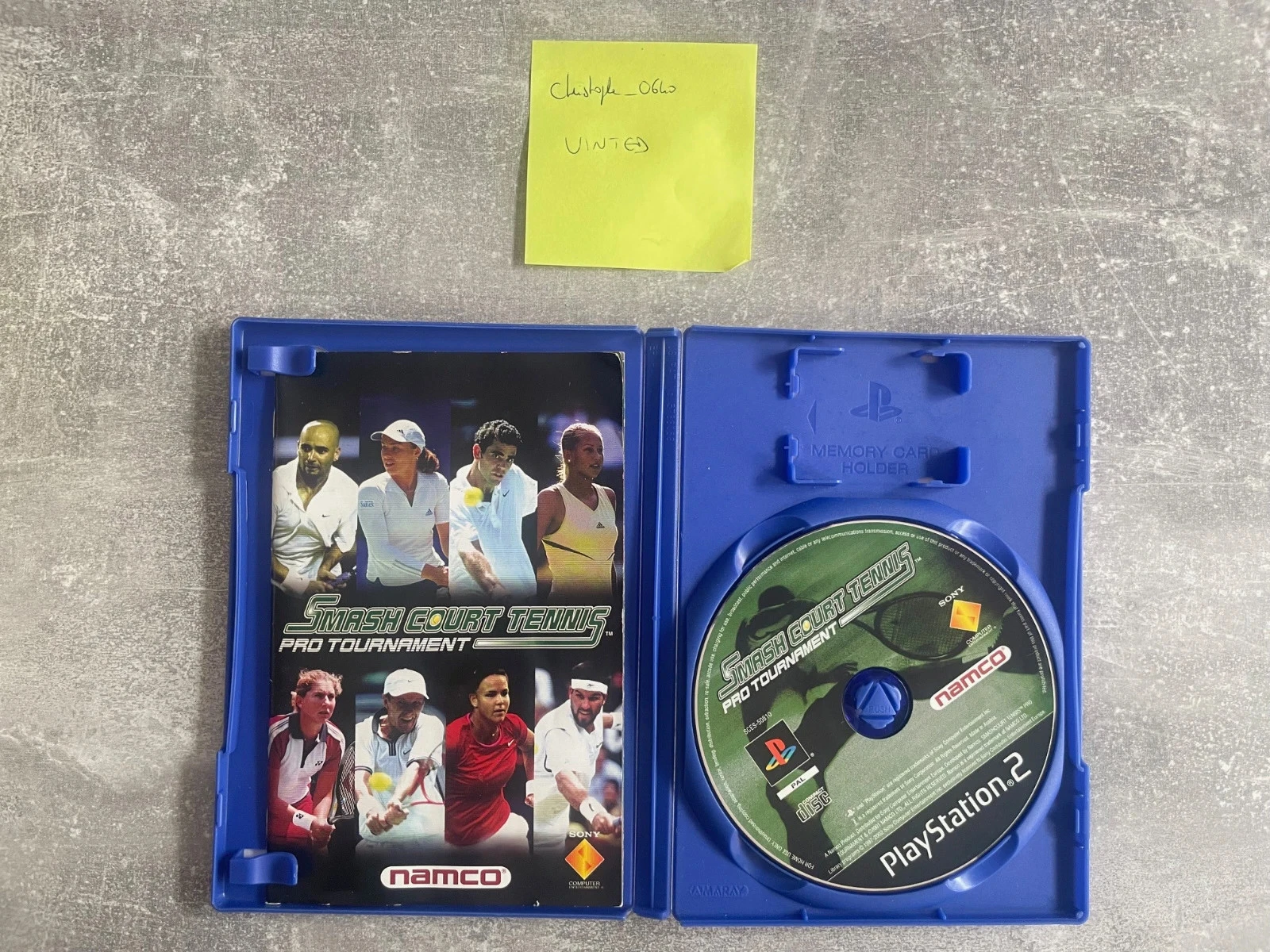 Jogo Smash Court Tennis para Sony PS2 / Playstation 2 em francês. – photo 2